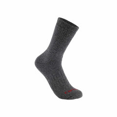 midweight synthetic-wool blend colorblock crew sock 2-pack