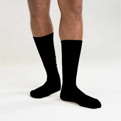 midweight cotton-tencel™ logo crew sock 3 pack