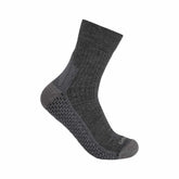 carhartt force® grid midweight merino wool blend quarter sock