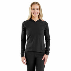 women's carhartt force® midweight micro-grid base layer hoodie