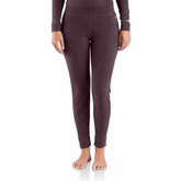 women's base layer thermal leggings - carhartt force® - midweight - poly-wool
