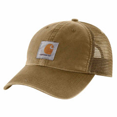 canvas mesh-back cap