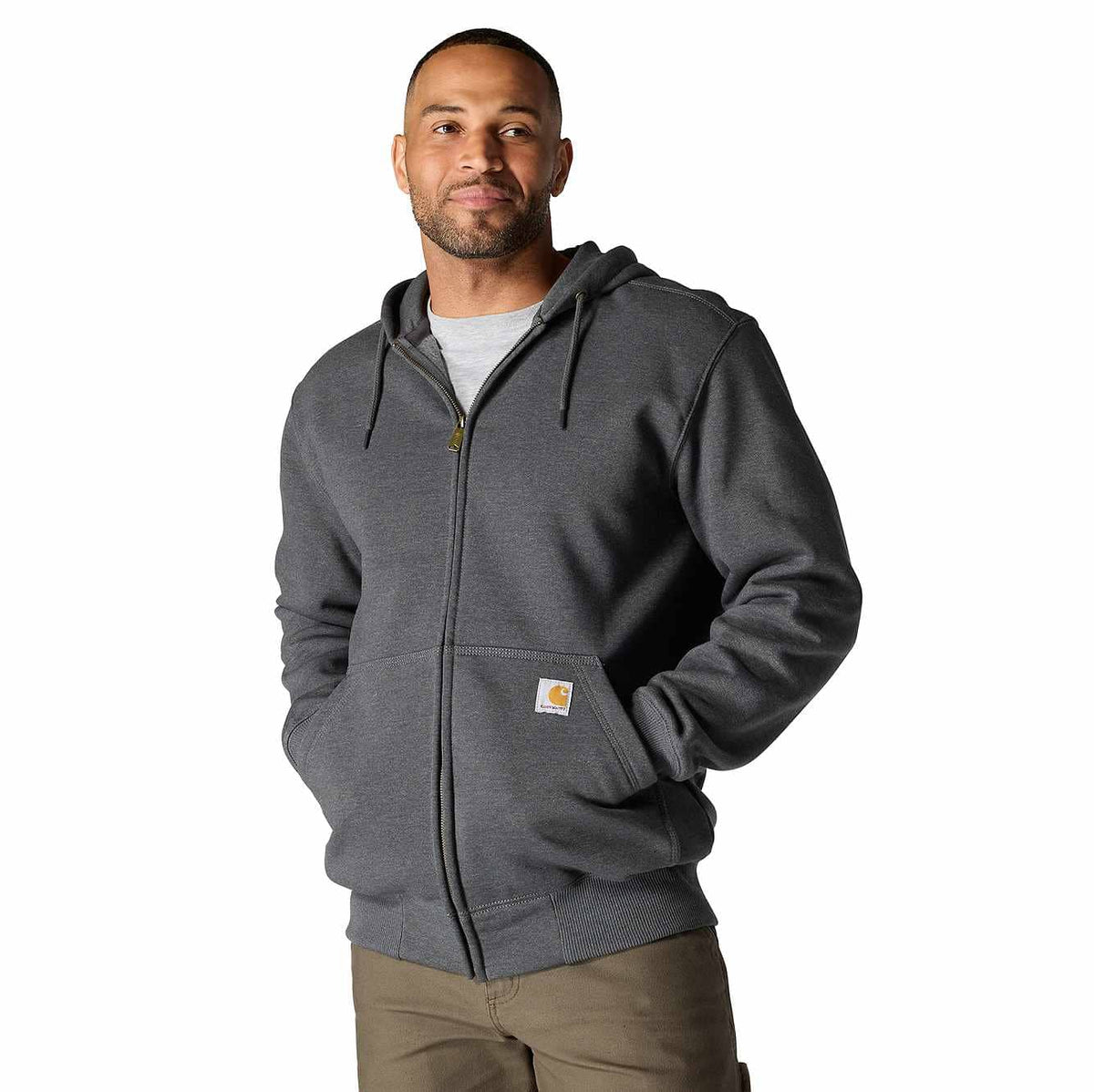rain defender® loose fit heavyweight full-zip sweatshirt