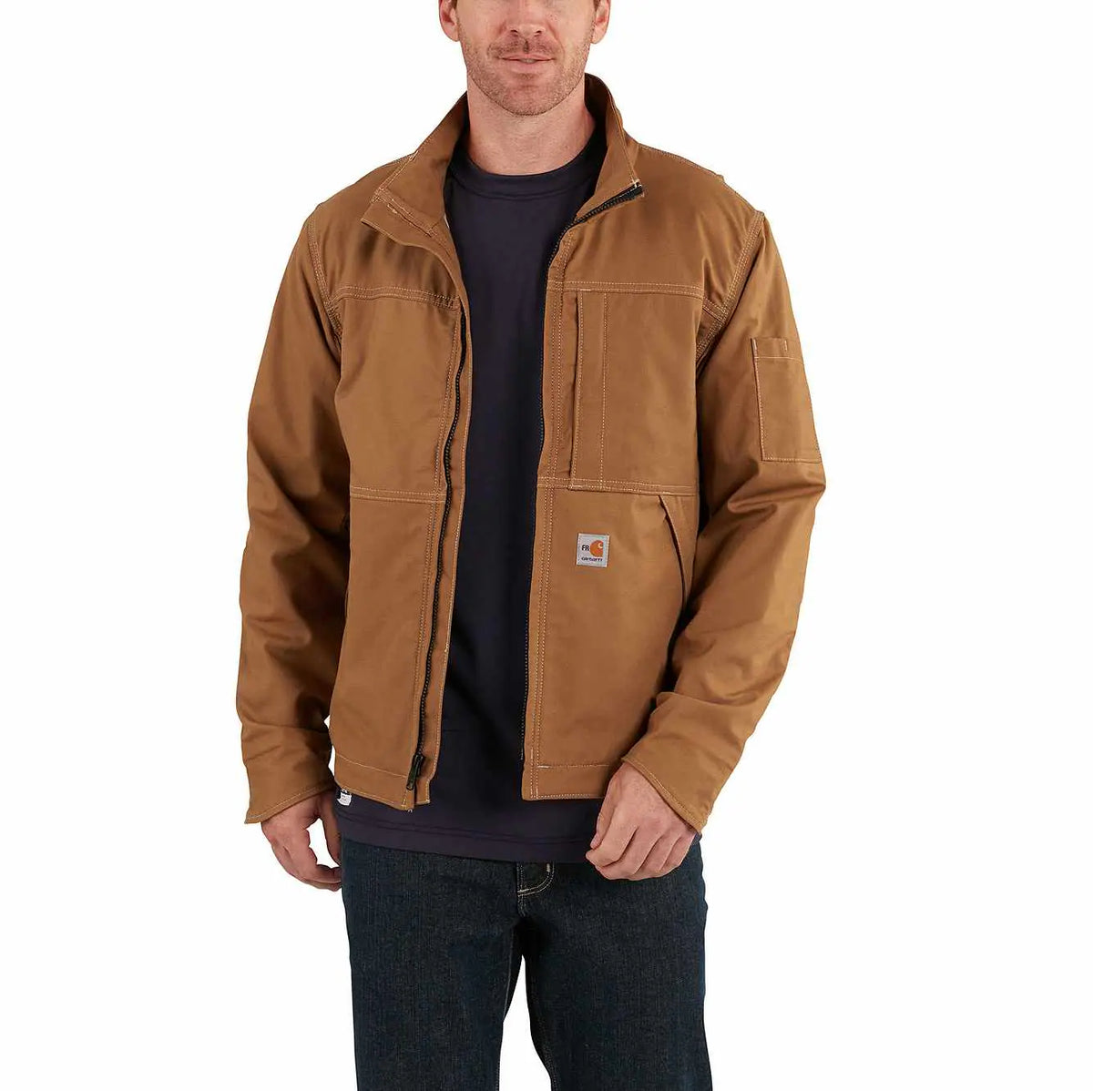 flame-resistant full swing® quick duck® jacket - 1 warm rating