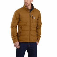 men's rain defender® insulated jacket - relaxed fit - lightweight - 2 warmer rating