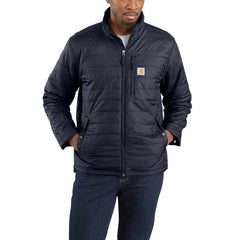 men's rain defender® insulated jacket - relaxed fit - lightweight - 2 warmer rating
