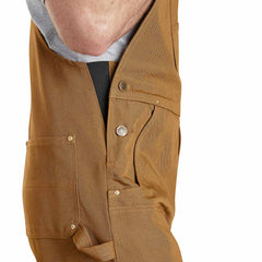 men's bib overall - relaxed fit - duck