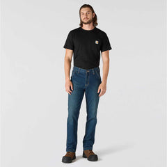 rugged flex® denim dungaree
