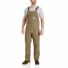rugged flex® relaxed fit canvas bib overall