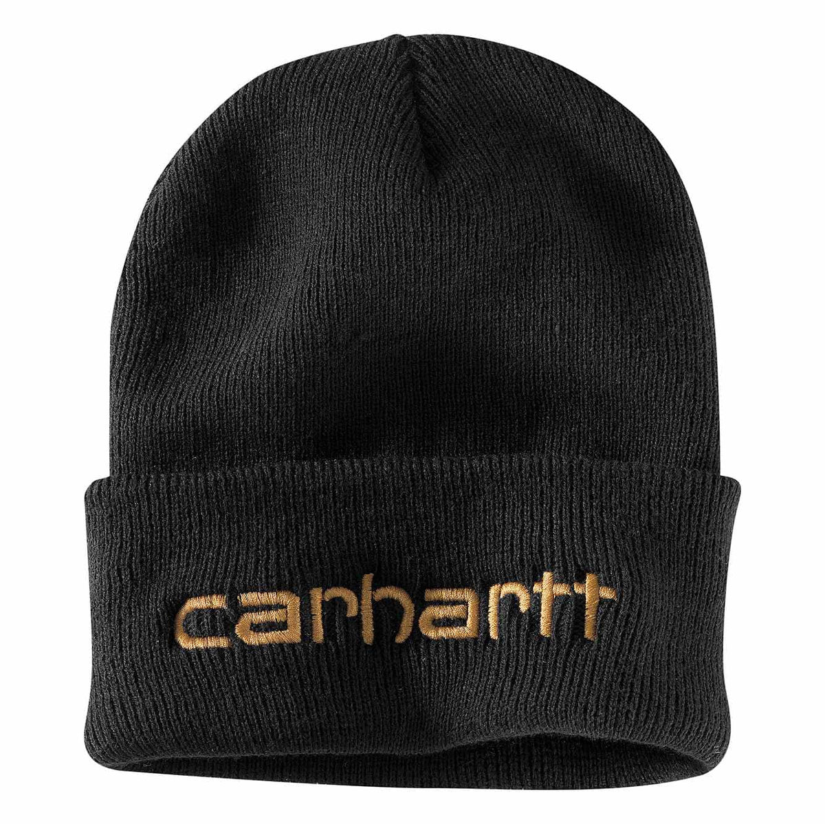 knit insulated logo graphic cuffed beanie