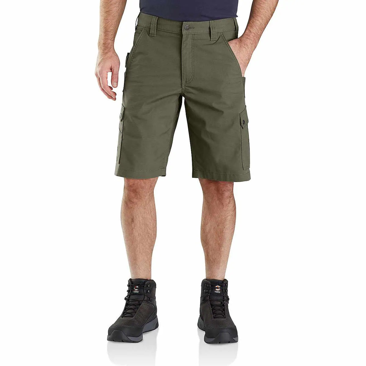 relaxed 11" ripstop cargo short