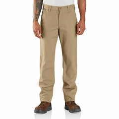 flame-resistant rugged flex® relaxed fit canvas work pant