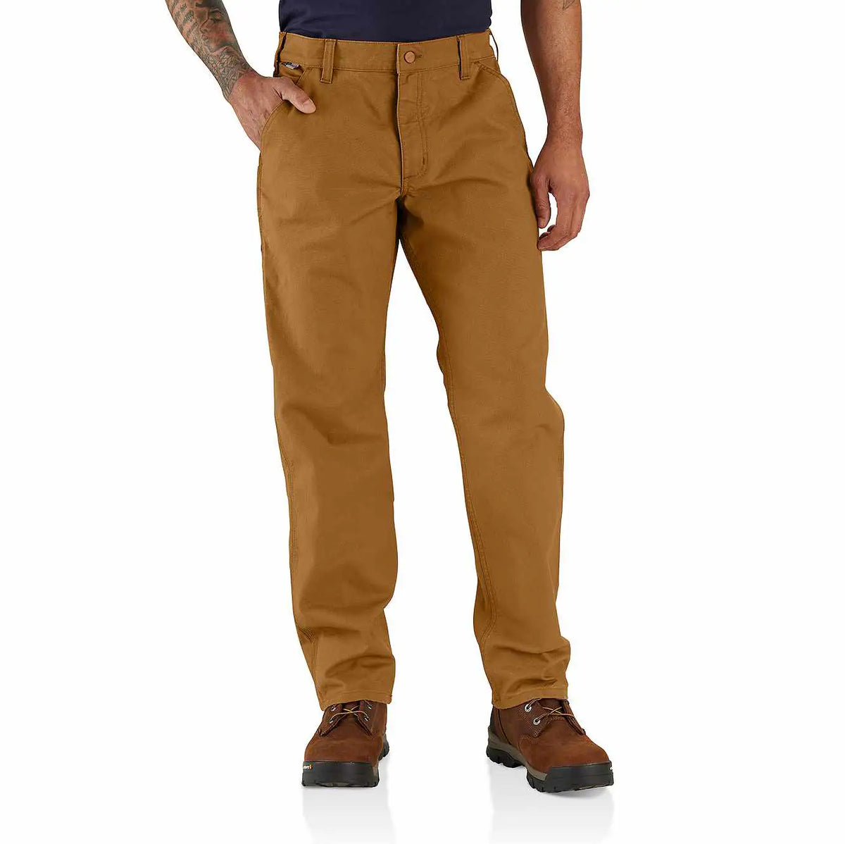 flame resistant rugged flex® relaxed fit duck utility work pant