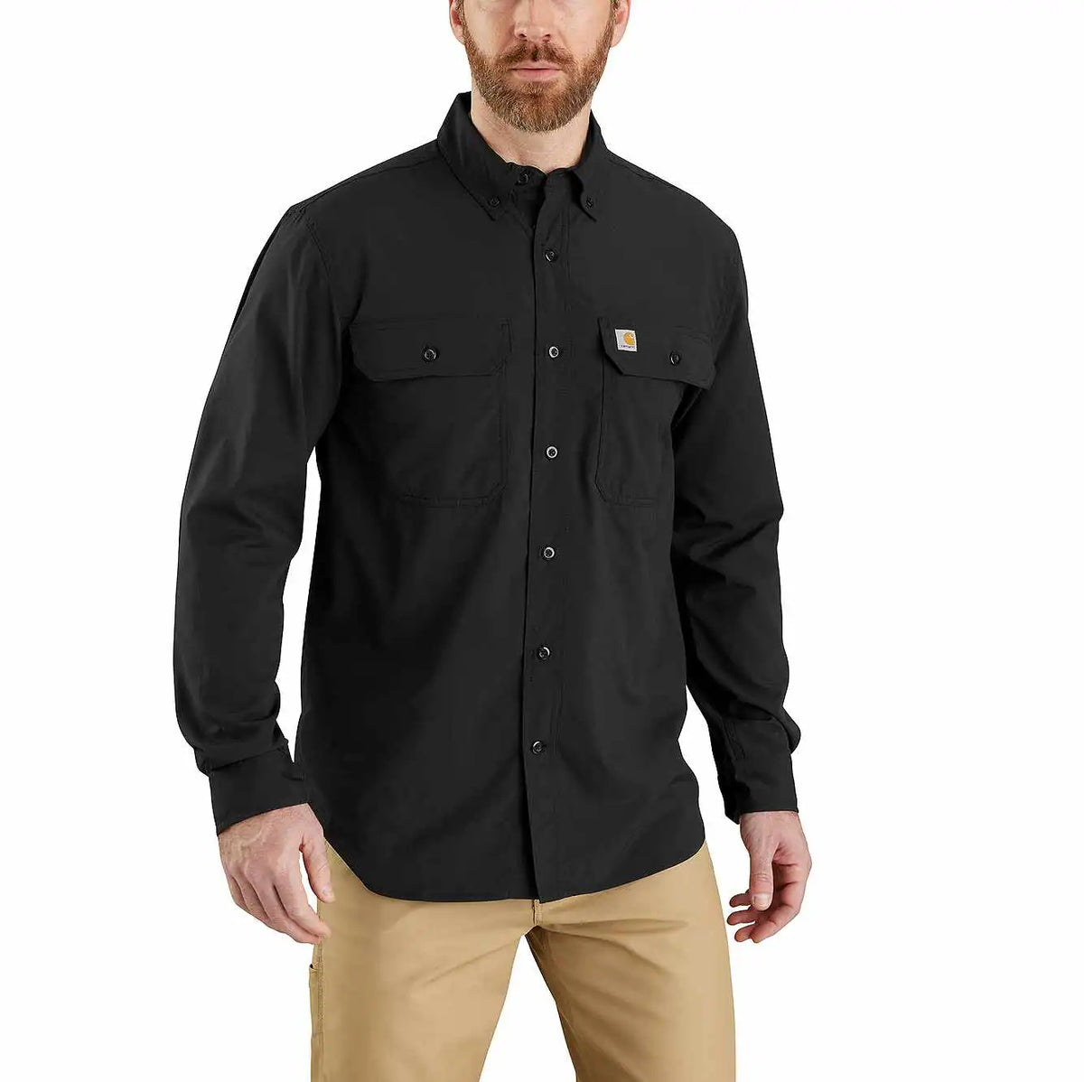 carhartt force® relaxed fit lightweight long- sleeve shirt