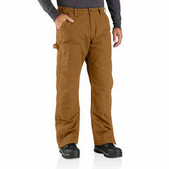 loose fit washed duck insulated pant - 4 extreme warmth rating