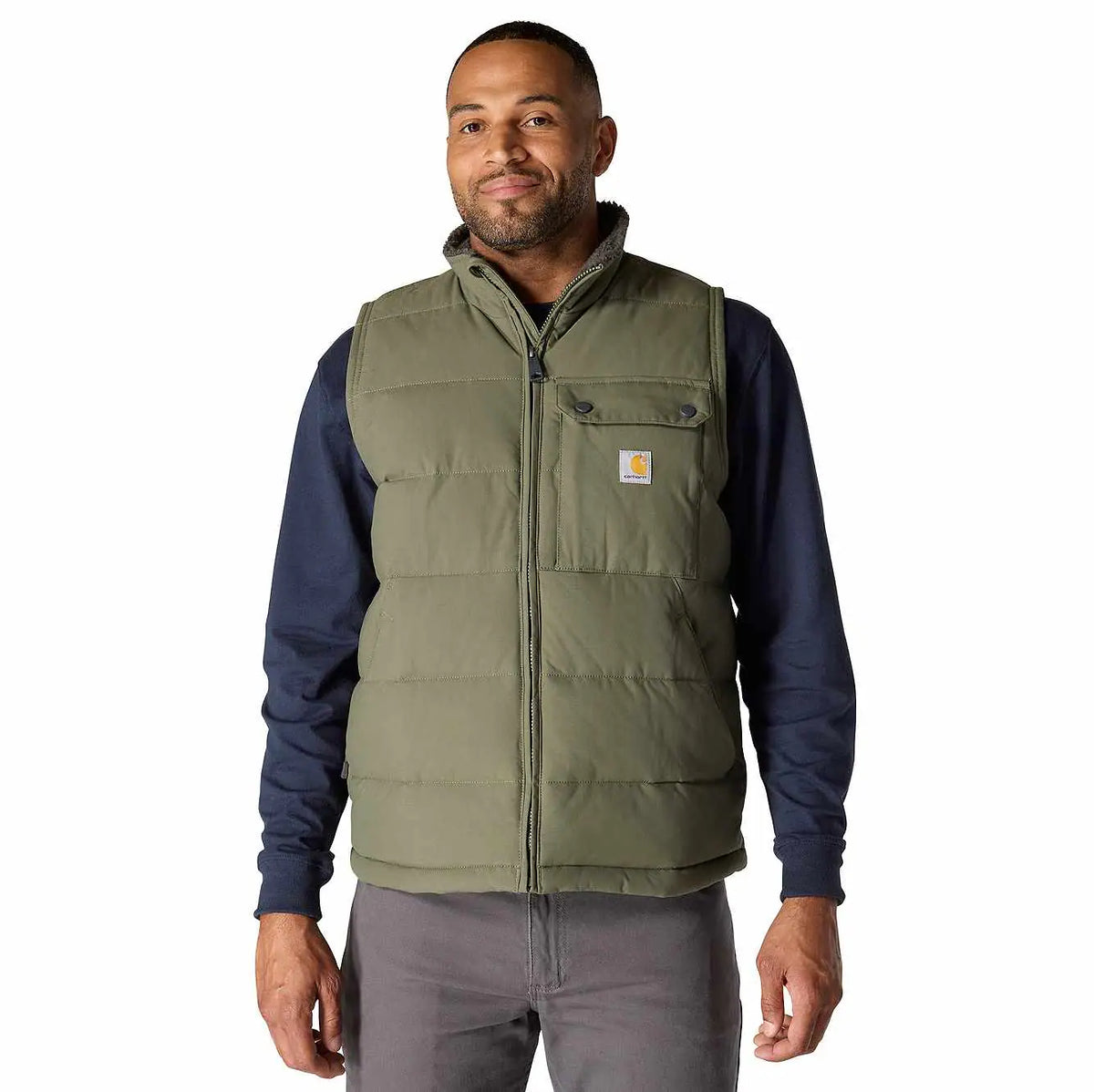 montana loose fit insulated vest