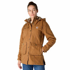 women's field jacket - loose fit - 2 warmer rating