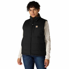 women's montana puffer vest - insulated - reversible