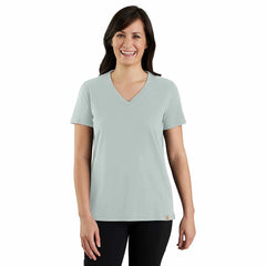 women's tencel™ fiber series relaxed fit short-sleeve v-neck t-shirt
