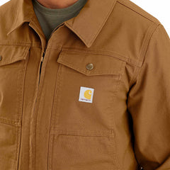 rugged flex® relaxed fit duck jacket - 1 warm rating