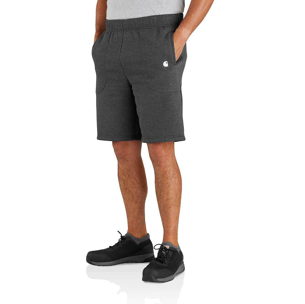 relaxed fit midweight fleece short