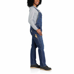 women's rugged flex® relaxed fit denim bib overall