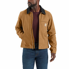 re-engineered rugged flex® relaxed fit duck detroit jacket - 1 warm rating