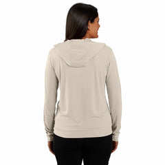women's force sun defender™ relaxed fit lightweight long-sleeve hooded graphic t-shirt
