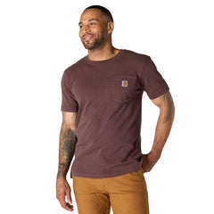 re-engineered relaxed fit lightweight short-sleeve garment dyed pocket t-shirt