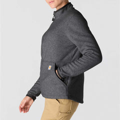 women's full-zip relaxed fit fleece jacket - 1 warm rating