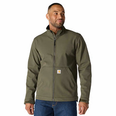 rain defender® relaxed fit softshell jacket - 1 warm rating