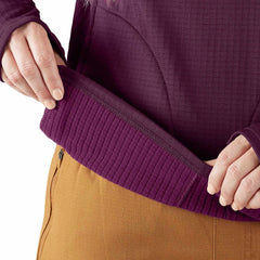 women's carhartt force® relaxed fit half-zip hooded pullover