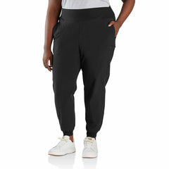 women's carhartt force® relaxed fit fleece lined jogger