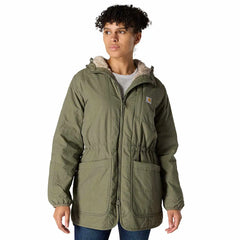women's rockford loose fit lightweight insulated hooded coat - 4 extreme warmth rating