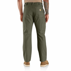 rugged flex® relaxed fit  garment dyed duck double-front utility pant