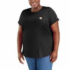 women's carhartt force® relaxed fit midweight pocket t-shirt