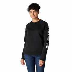 women's relaxed fit midweight graphic crewneck sweatshirt