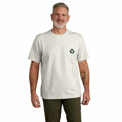 relaxed fit heavyweight short-sleeve pocket shamrock graphic t-shirt