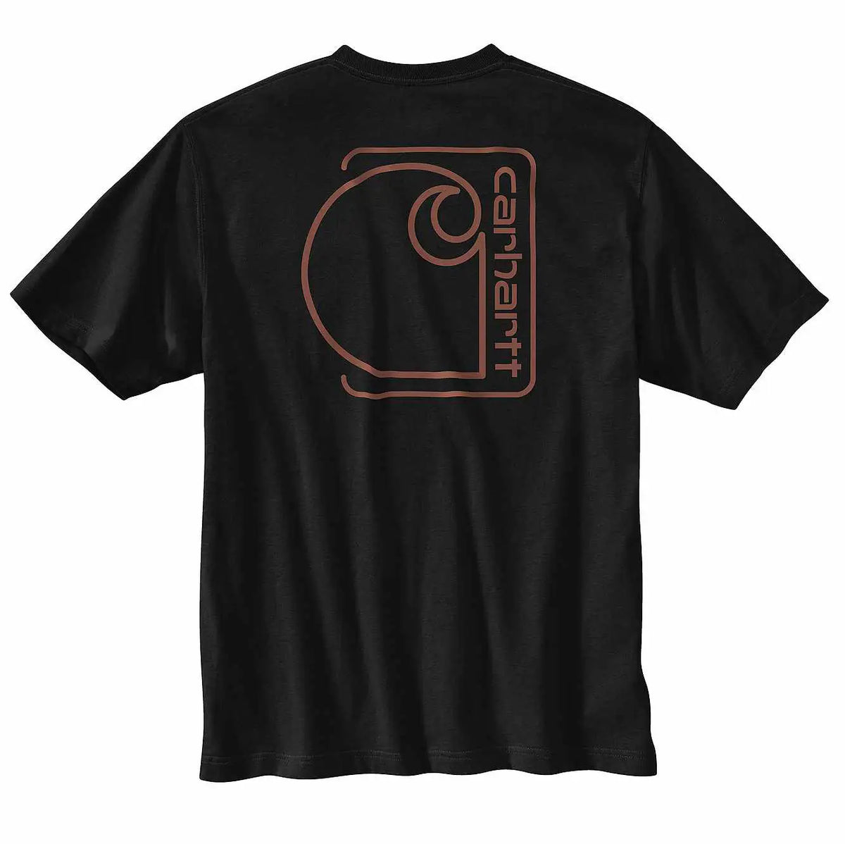 relaxed fit lightweight short-sleeve pocket c graphic t-shirt