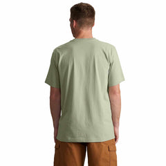 relaxed fit lightweight short-sleeve script patch t-shirt