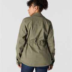 women's tencel™ fiber series relaxed fit canvas coat - 1 warm rating