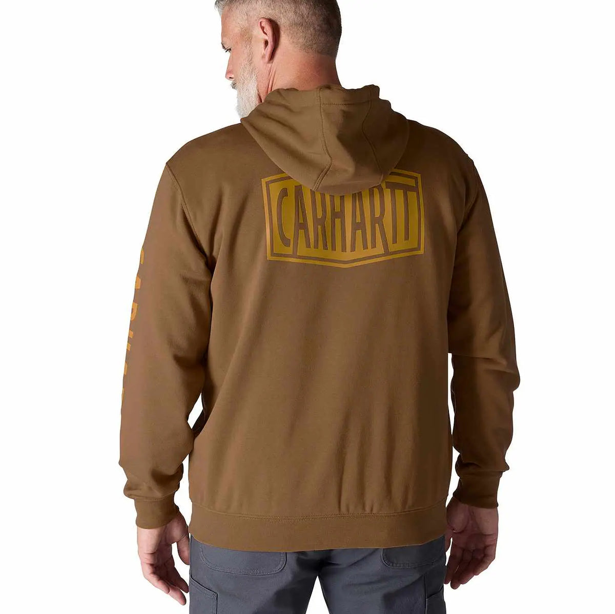 rain defender® loose fit midweight logo graphic sweatshirt
