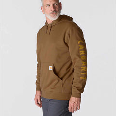 rain defender® loose fit midweight logo graphic sweatshirt