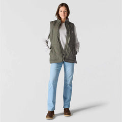 women's rain defender® relaxed fit lightweight insulated mock-neck vest