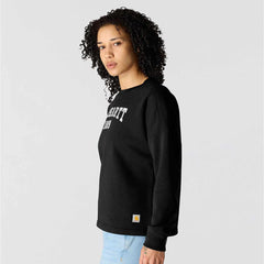 women's loose fit midweight carhartt graphic sweatshirt