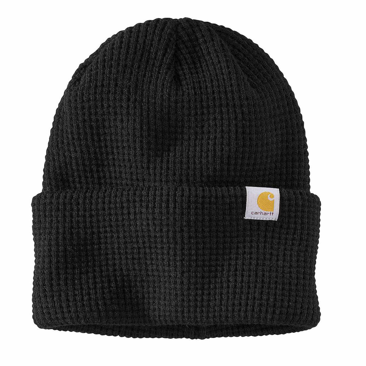 knit waffle beanie