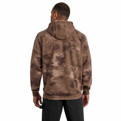 loose fit midweight watercolor camo graphic sweatshirt