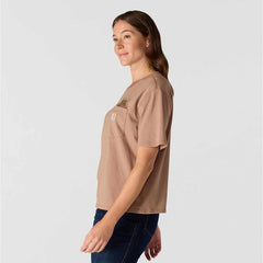 tencel™ fiber series loose fit flower pocket t-shirt