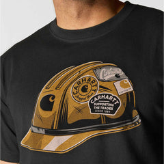 relaxed fit lightweight short-sleeve helmet graphic t-shirt