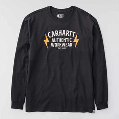 loose fit heavyweight long-sleeve graphic t-shirt